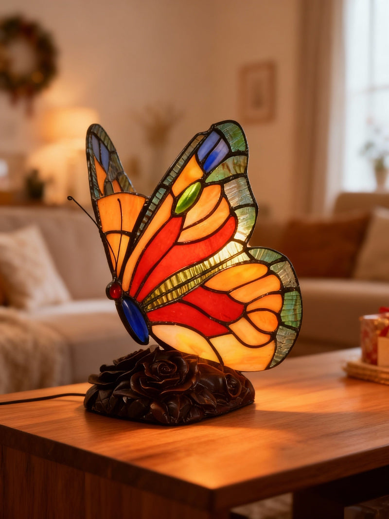 LUMIFLY | Lámpara con motivo de mariposa en estilo Art Deco