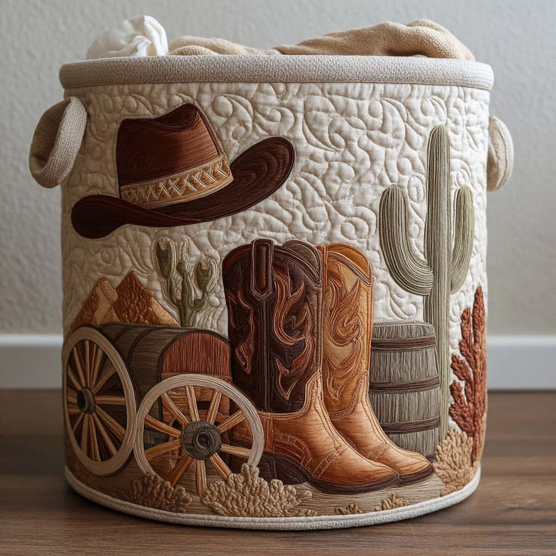 Western Spirit | Cesta de Ropa Hecha a Mano